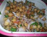 A picture of step 2 of Papri chat.