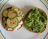 Foto del paso 4 de la receta: Sándwich de requesón con calabacita
