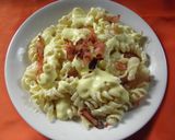 Foto del paso 4 de la receta: Fideos  con salsa crema