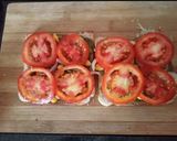 A picture of step 3 of Veg Cheese Grilled Sandwich (Mumbai Street Style).