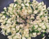 Une image de l'étape 1 de Minis quiches aux courgettes /thon.
