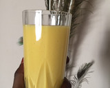 A picture of step 3 of Mango smoothie.