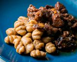 Édesburgonya gnocchi (gluténmentes, paleo, vegán, vegetáriánus) recept fázis 4 fotója