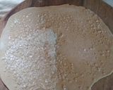 A picture of step 1 of Chini kI roti/ paratha.