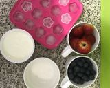 A picture of step 1 of Blueberry Smoothie.