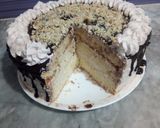 صورة لخطوة 8 من وصفة 🎂🎂 كيكة عيد الميلاد 🎂🎂