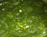 A picture of step 7 of Palak Paneer with Very Less Masala.