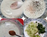 A picture of step 2 of Cucumber Raita.