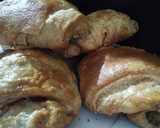 Foto del paso 14 de la receta: Chocolatines y croissants (con masa danesa)