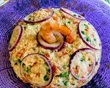 Foto del paso 7 de la receta Ensaladilla crujiente de coliflor con langostinos 🍤 keto