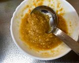 A picture of step 2 of Miso Onion 🧅.
