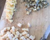 Une image de l'étape 1 de Couronne aux 3 fromages d'auvergne.