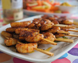 Foto del paso 5 de la receta: Brochetas de gambas cajún con piña