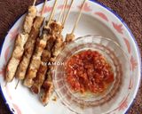 Foto langkah ke 3 dari resep Sate Tuna Sambal Bawang Panggang Teflon.