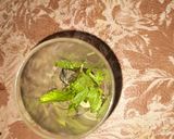 A picture of step 1 of Virgin Mojito.