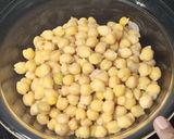 A picture of step 1 of Degi white chana pulao biryani.
