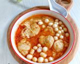 Foto langkah ke 9 dari resep Seblak Bakso Tahu Telur.