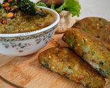 A picture of step 5 of Toorai(ridge gourd) peels k shami kabab.