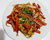 Foto del paso 4 de la receta: Bistec con verdura estilo oriental