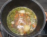 Tárkonyos csirkeraguleves (gluténmentes) recept fázis 3 fotója
