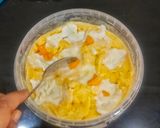 A picture of step 5 of Alphonso Mango Malai Ice cream.