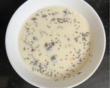 A picture of step 2 of Breakfast Bowl With Oats, Nuts, fruits & Chia Seeds.
