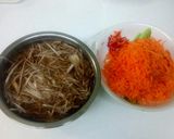 Foto langkah ke 2 dari resep Tumis ketela Jepang (gobo) (niupang).