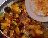 कद्दू की खट्टी मिठ्ठी चटपटी सब्जी (Kadu ki khatti mithi chatpati sabzi recipe in hindi) रेसिपी चरण 5 फोटो