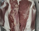 Foto del paso 2 de la receta: Solomillo de Cerdo en Salsa de Naranja, Humo, Miel y Barbacoa