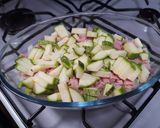Foto del paso 3 de la receta: Pastel light de zuchinis y jamón