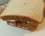 A picture of step 3 of Jalapeno and Cornbeef on White Bread.