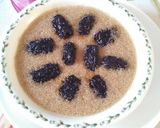 A picture of step 4 of Amaranth date cake 黑枣蒸苋菜籽.