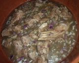 A picture of step 5 of Chinioti mutton kunna😋🍲.