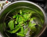 A picture of step 1 of Sattu Masala Chaas.