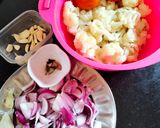 A picture of step 1 of Vegetable kurma Restaurant style.