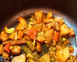 હૈદરાબાદી વેજીટેબલ દમ બિરીયાની (Hyderabadi Vegetable Dum Biryani recipe in Gujarati) રેસીપી સ્ટેપ8ફોટો