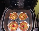 এয়ারফ্রায়ারে ক্রিসমাস কাপকেক (airfrier cupcake recipe in bengali) রেসিপি ধাপ - 11 ছবি