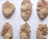 A picture of step 4 of Chicken BBQ Strips.
