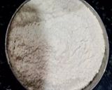 A picture of step 1 of Rajgira Sheera.