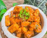 Foto langkah ke 8 dari resep Tempe selimut saus ala ibuk.