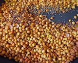 A picture of step 1 of Sambar masala.