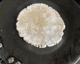 A picture of step 3 of Ragi Jowar Pyaz Pudina Ki Roti.