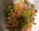 Foto del paso 3 de la receta: Tartar de salmón y aguacate 🥑