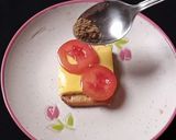 A picture of step 3 of Tuc Vegetables Canapes.