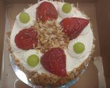 A picture of step 7 of Tres leches cake!!.