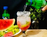 वॉटरमेलन ग्रेप्स मोजीतो (watermelon grapes mojito recipe in Hindi) रेसिपी चरण 5 फोटो