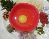 Egg cheese stuffed paratha recipe step 1 photo