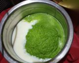 A picture of step 1 of Green pea idli.