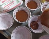 Foto langkah ke 7 dari resep Bolu kukus coklat gluten free.