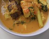 Foto langkah ke 8 dari resep Tuna panggangan Woku santan blanga.